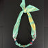 Lucky Fish Scarf Necklace- Mint Julip